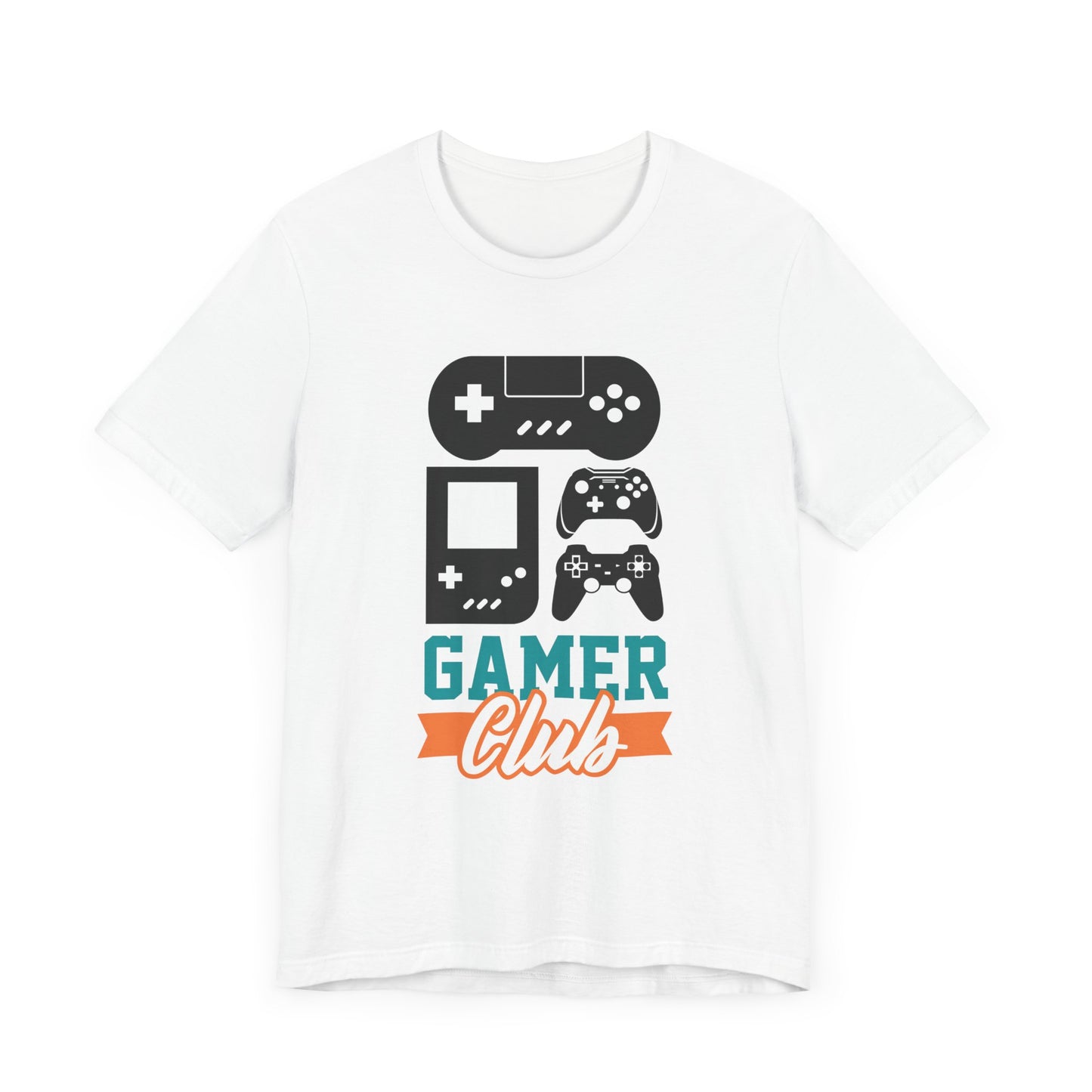 Gamer Club T-shirt, Game Club Tshirt, Gaming Shirt, Gameboy Unisex Shirt, Crewneck Shirt, Short Sleeve Tee, Gift for Him