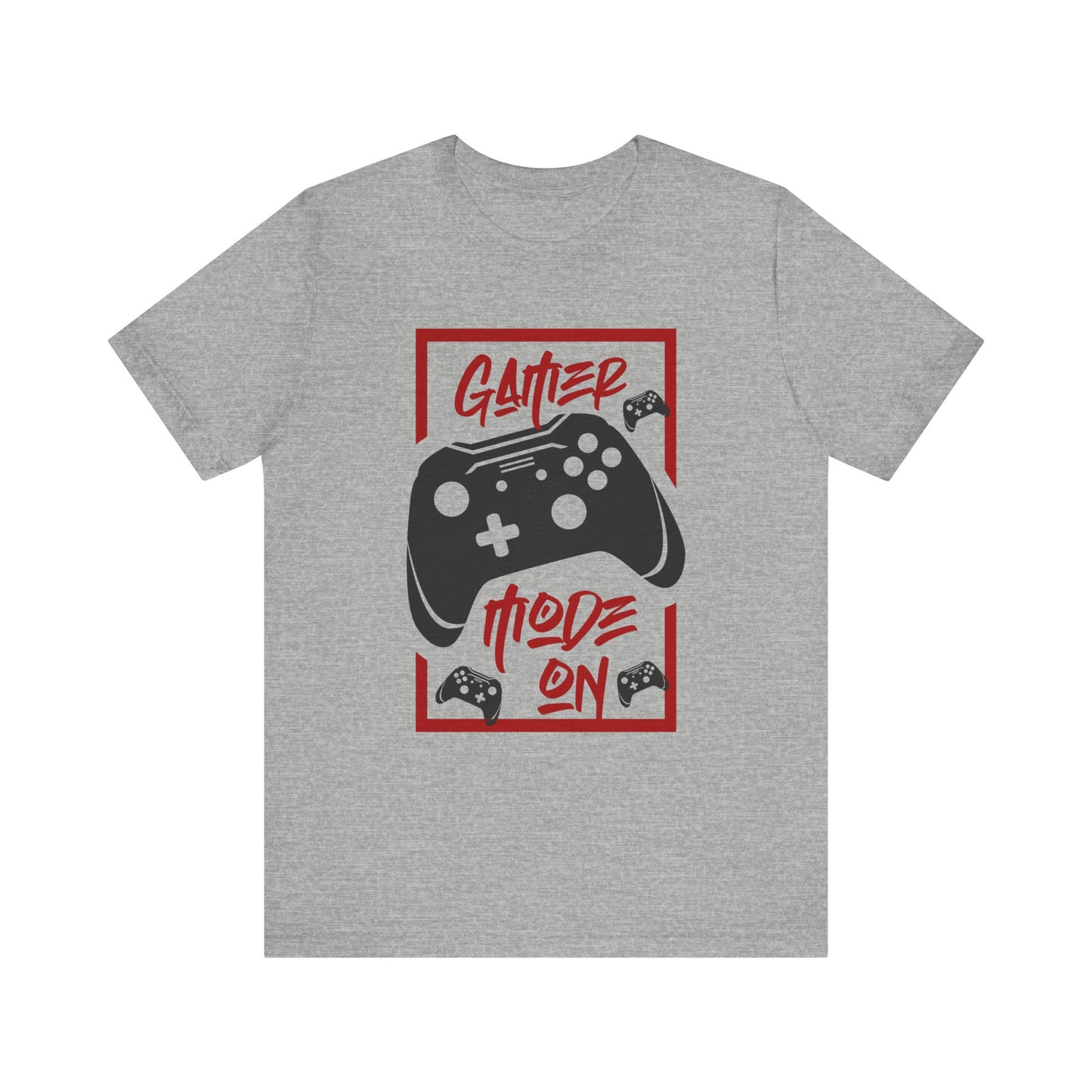 Gamer Mode On T-shirt, Gaming Tshirt, Game Lover Shirt, Gameboy Unisex Shirt, Crewneck Shirt, Short Sleeve Tee, Gift for Him, Gift for Her