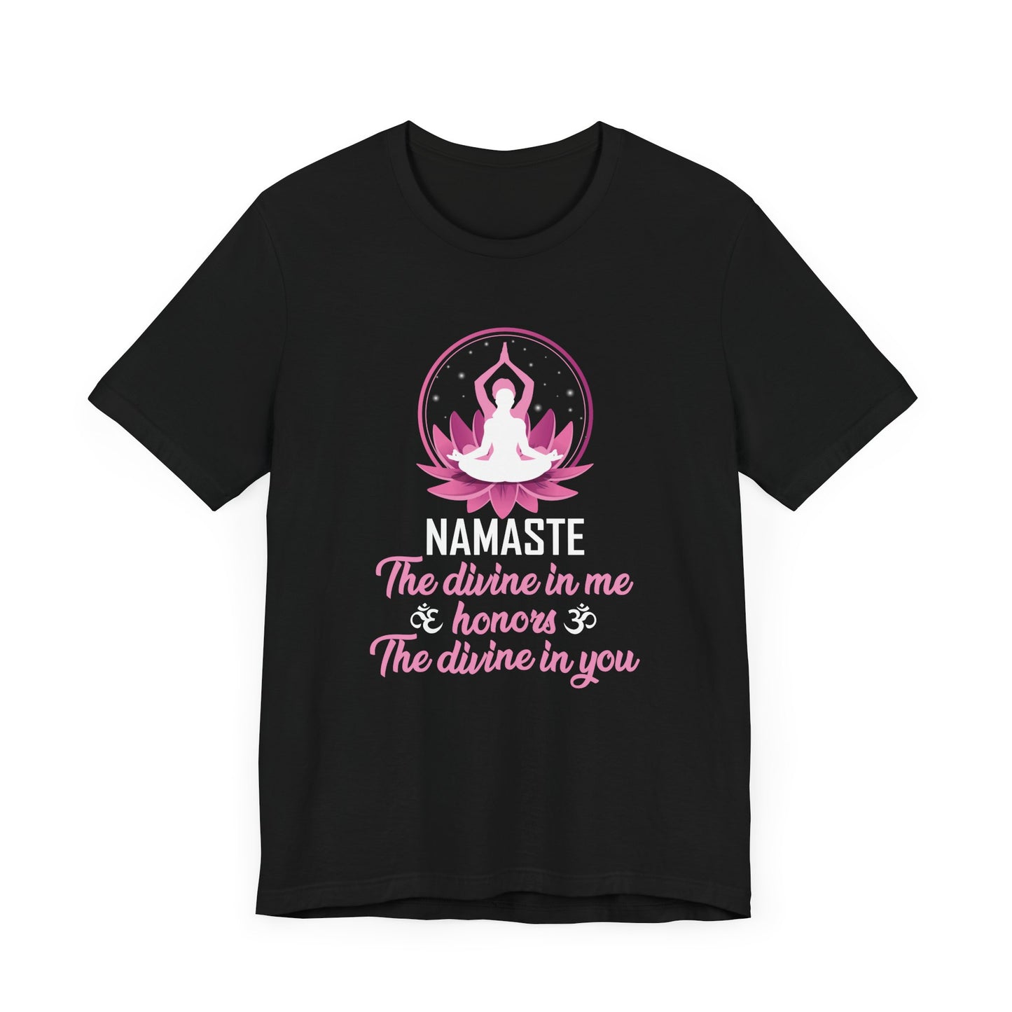 Namaste T-shirt, Religious Tshirt, Indian Shirt, Cultural Unisex Shirt, Crewneck Shirt, Short Sleeve Tee, Gift for Him, Gift for Her