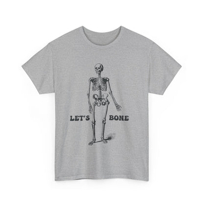 Let's Bone Halloween Skeleton T-Shirt - Funny Halloween Tee