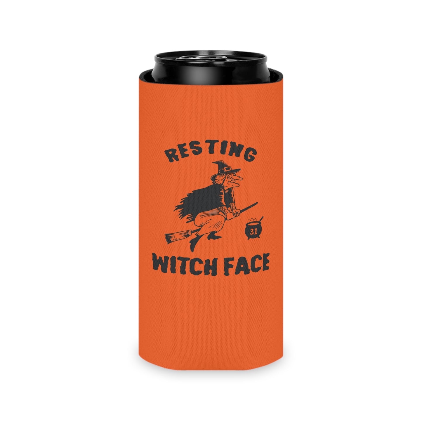 Resting Witch Face Can Cooler