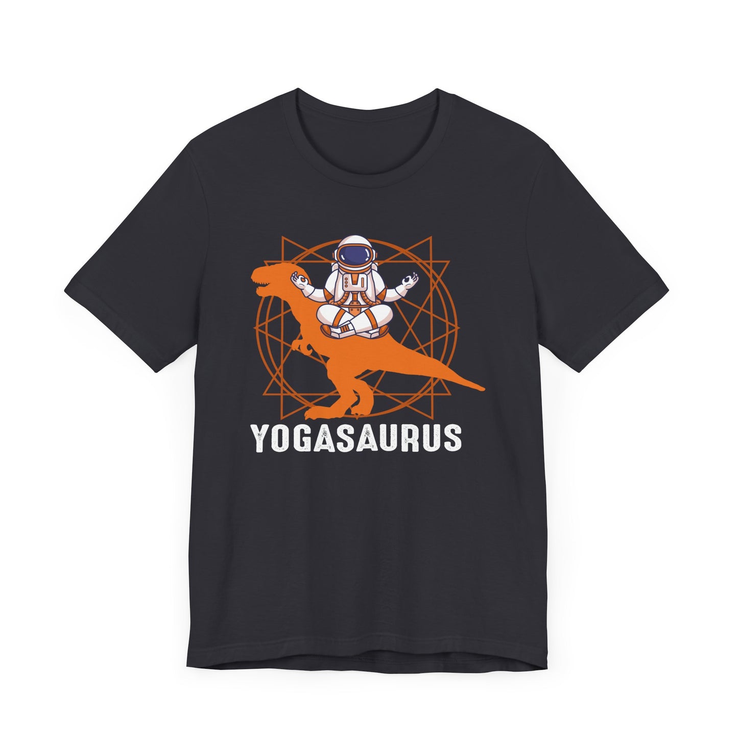 Yogasaurus T-shirt, Meditation Tshirt, Yoga Women Shirt, Yoga Unisex Shirt, Crewneck Shirt, Short Sleeve Tee, Gift for Him, Gift for Her