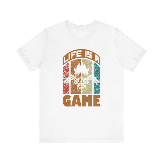 Life Is a Game T-shirt, Game Lover Tshirt, Gaming Shirt, Unisex Shirt, Crewneck Shirt, Short Sleeve Tee, Gift for Him, Gift for Her