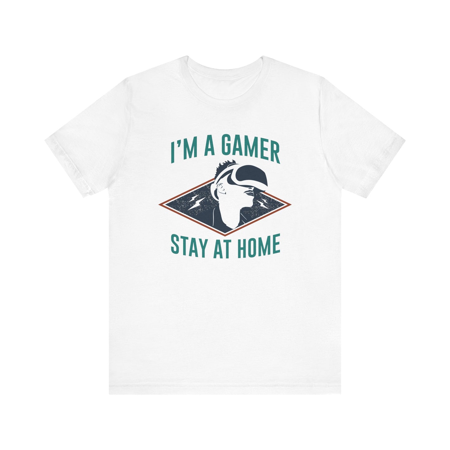 I'm A Gamer Stay At Home T-shirt, Gameboy Tshirt, GameLover Shirt, Gaming Unisex Shirt, Crewneck Shirt, Short Sleeve Tee, Gift for Him