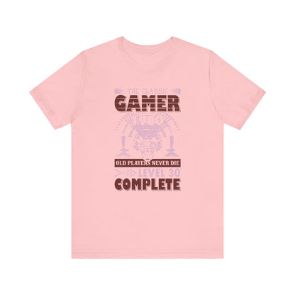 The Classic Gamer 1980 T-shirt, Gaming Tshirt, Game Lover Shirt, Classic Unisex Shirt, Crewneck Shirt, Short Sleeve Tee, Gift for Him