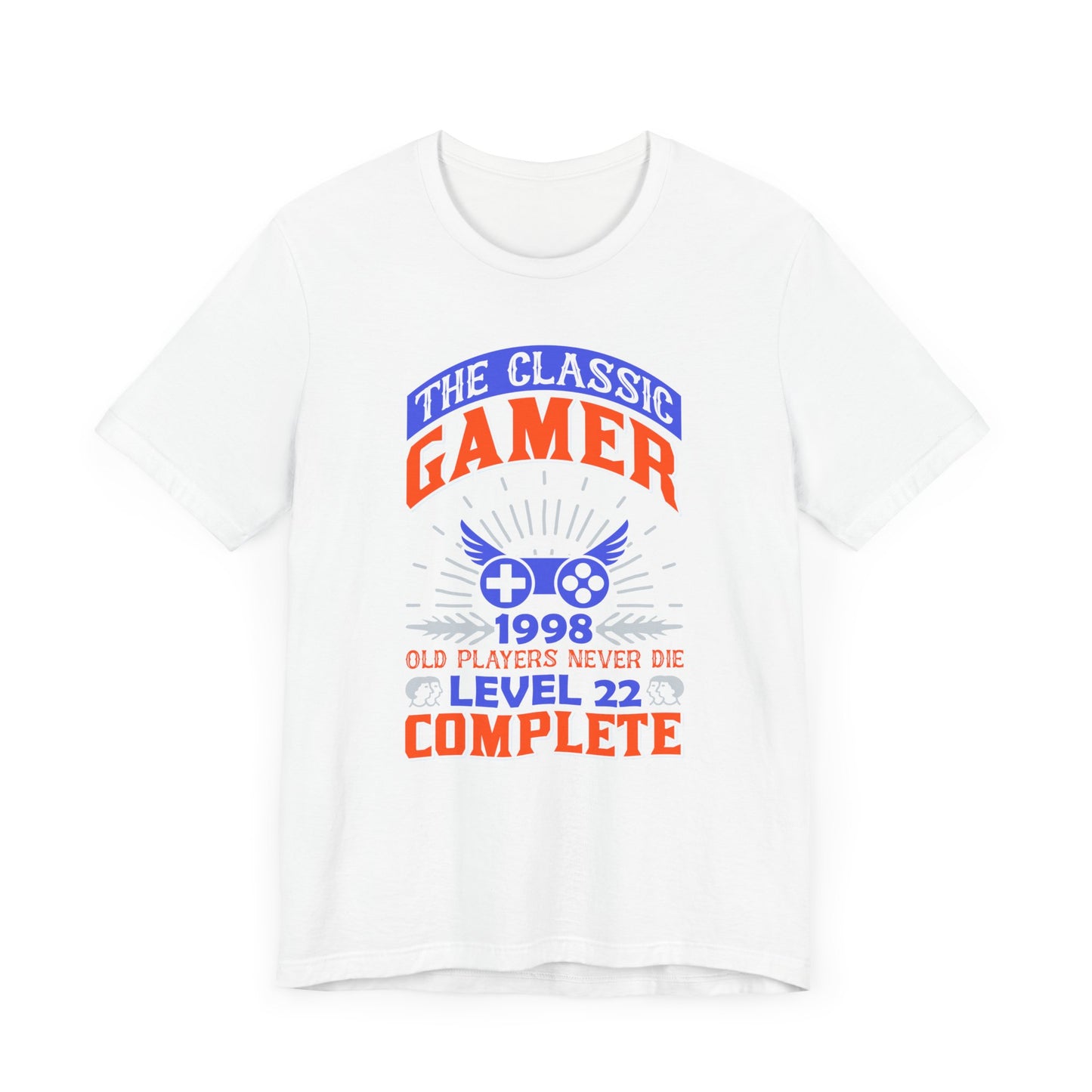 The Classic Gamer 1998 T-shirt, Gameboy Tshirt, Game Lover Shirt, Gaming Unisex Shirt, Crewneck Shirt, Short Sleeve Tee, Gift for Him