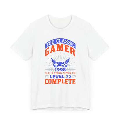 The Classic Gamer 1998 T-shirt, Gameboy Tshirt, Game Lover Shirt, Gaming Unisex Shirt, Crewneck Shirt, Short Sleeve Tee, Gift for Him