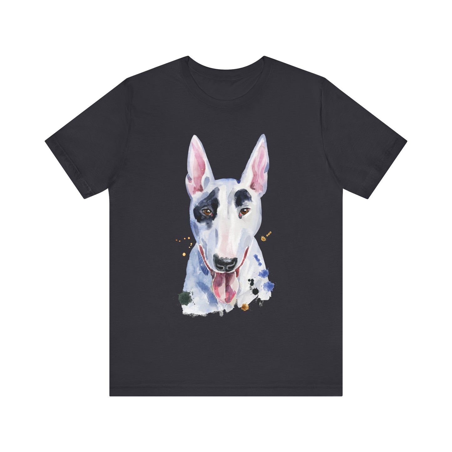 Bull Terrier Dog T-shirt, Dog Lover Tshirt, Animal Shirt, Pet Unisex Shirt, Crewneck Shirt, Short Sleeve Tee, Gift for Him, Gift for Her