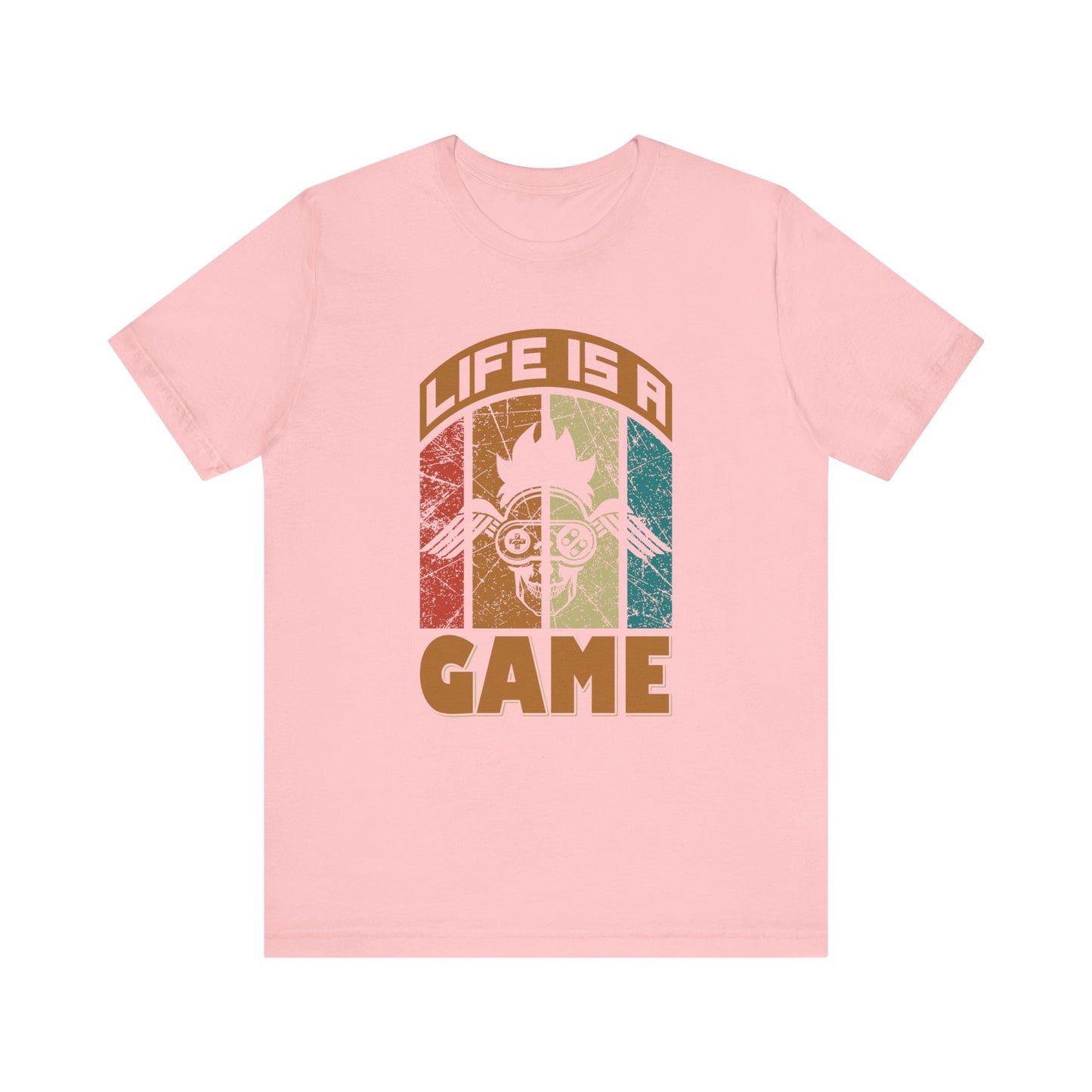 Life Is a Game T-shirt, Game Lover Tshirt, Gaming Shirt, Unisex Shirt, Crewneck Shirt, Short Sleeve Tee, Gift for Him, Gift for Her