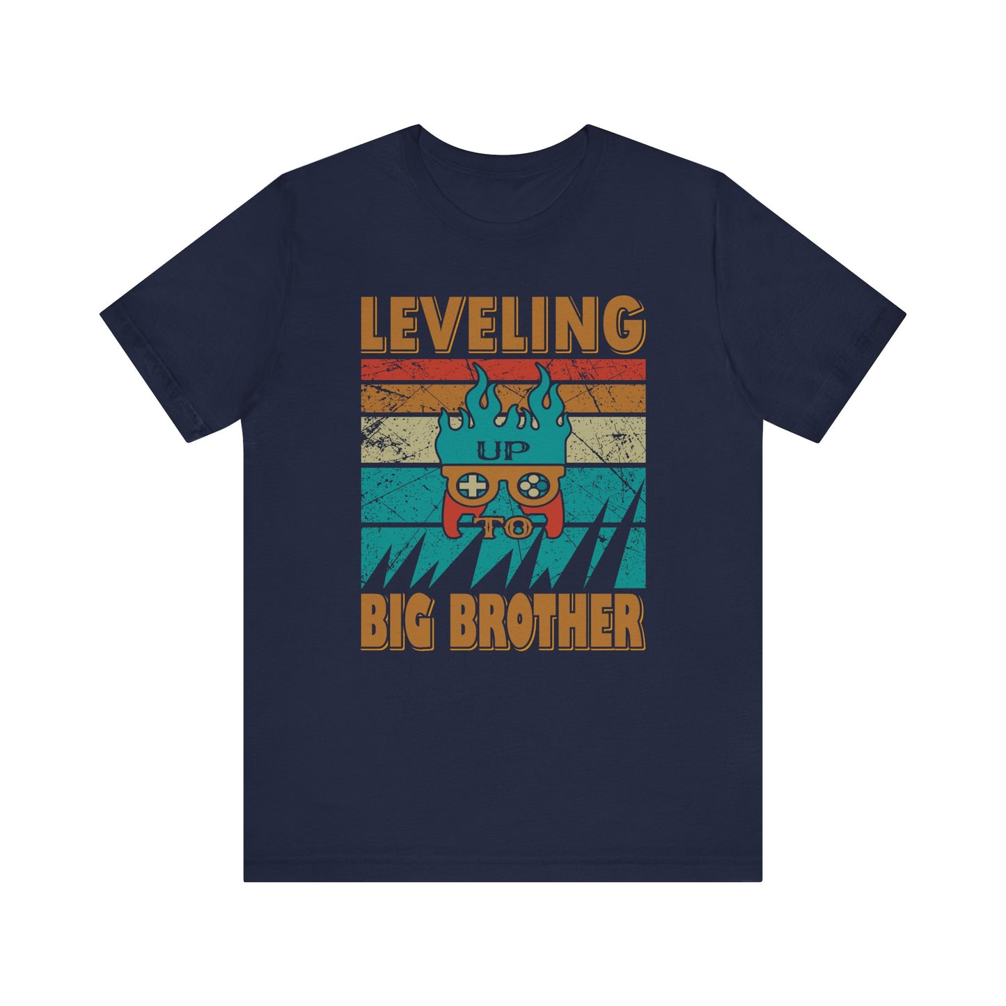 Leveling Up To Big Brother T-shirt, Game Tshirt, Gaming Shirt, Unisex Shirt, Crewneck Shirt, Short Sleeve Tee, Gift for Him, Gift for Her