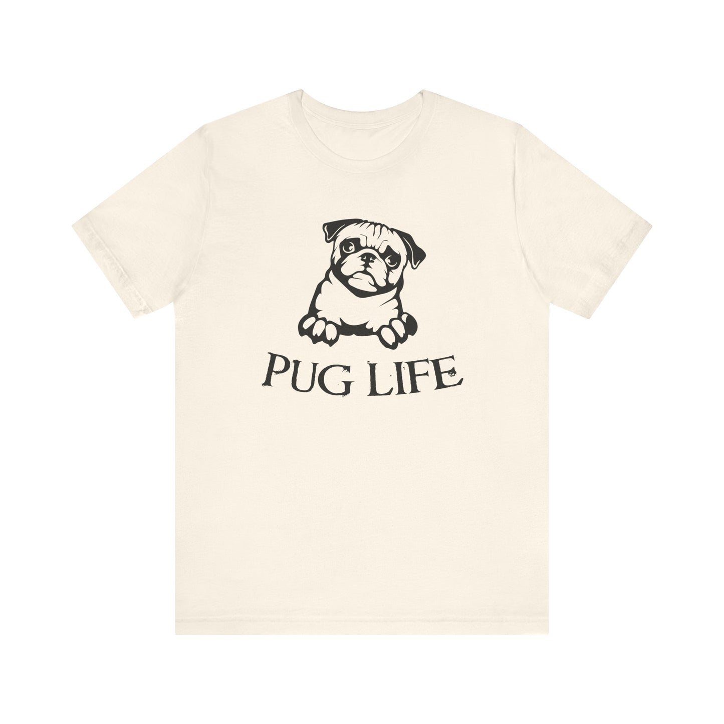 Pug Life T-shirt, Animal Love Tshirt, Dog Lover Shirt, Pet Shirt, Crewneck Shirt, Short Sleeve Tee, Gift for Him, Gift for Her