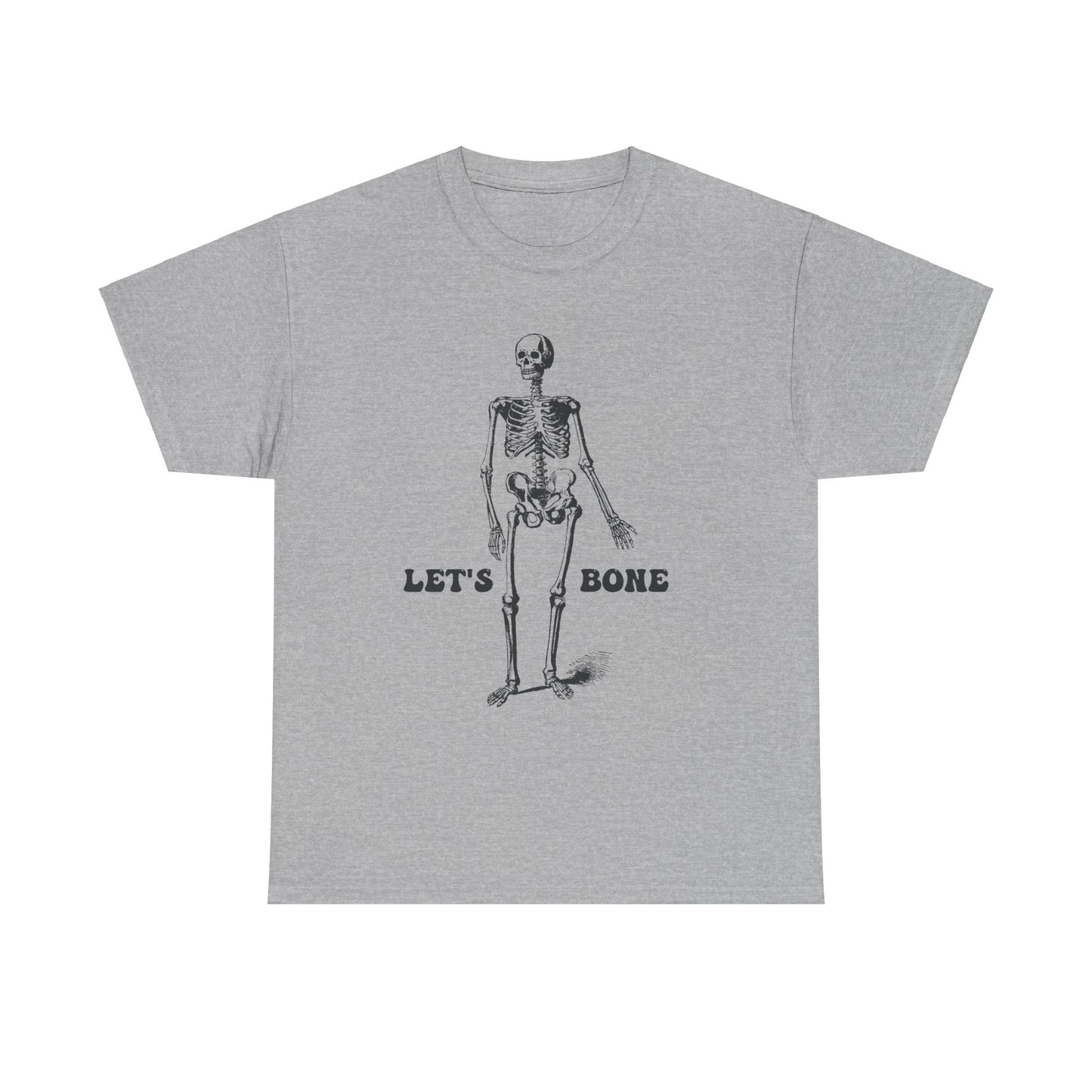 Let's Bone Halloween Skeleton T-Shirt - Funny Halloween Tee