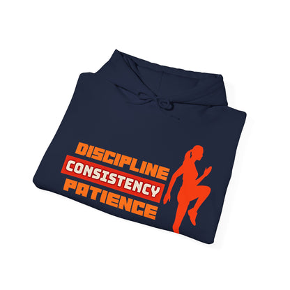 Discipline, Consistency, Patience, Motivational Shirt, Inspirational Tee, Empowering Apparel.