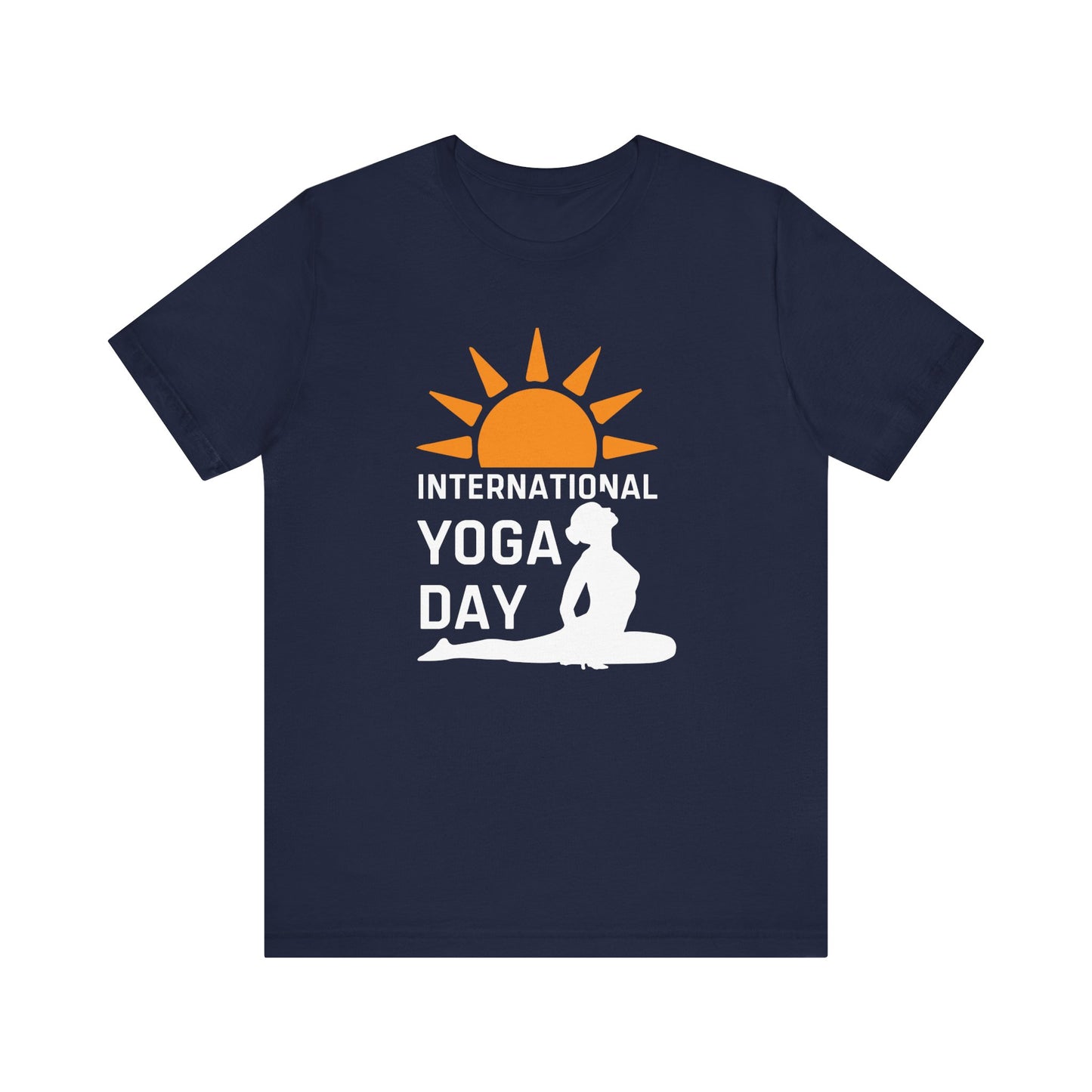 International Yoga Day T-shirt, Yoga Tshirt, Meditation Shirt, Unisex Shirt, Crewneck Shirt, Short Sleeve Tee, Gift for Him, Gift for Her