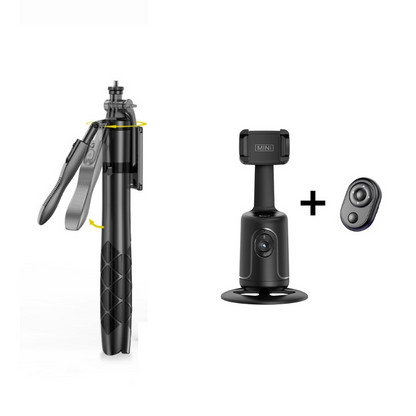 Auto Face Tracking Phone Gimbal with Remote + L16 Selfie Stick & Tripod