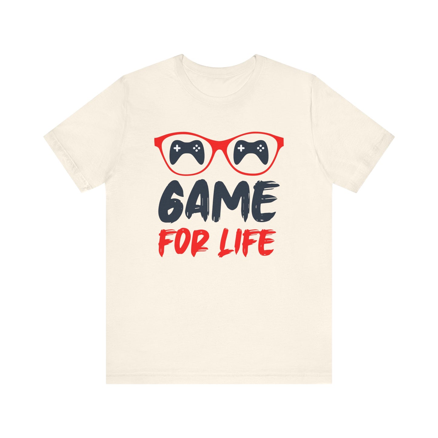 Game For Life T-shirt, Gameboy Tshirt, Gamer Shirt, Game Lover Unisex Shirt, Sunglasses Crewneck Shirt, Short Sleeve Tee, Gift for Him