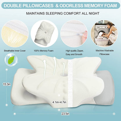 Memory Foam Pillow for Sleeping Slow Rebound [SOLD OUT]