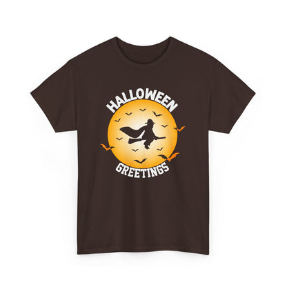 Halloween Greetings T-Shirt - Spooky Season Apparel