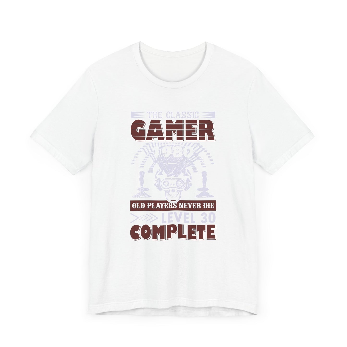 The Classic Gamer 1980 T-shirt, Gaming Tshirt, Game Lover Shirt, Classic Unisex Shirt, Crewneck Shirt, Short Sleeve Tee, Gift for Him