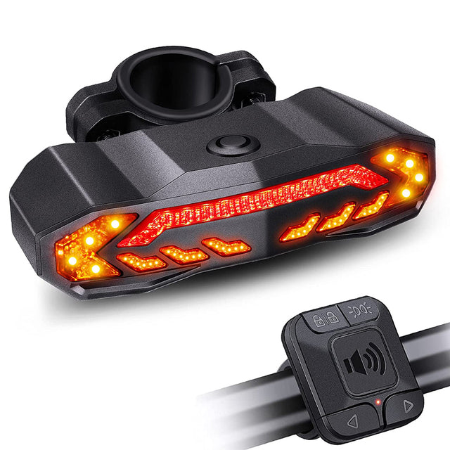 Bike Tail Turn & Brake Light with Remote