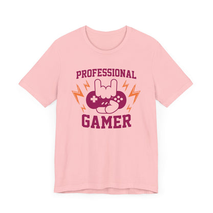 Professional Gamer T-shirt, Gameboy Tshirt, Game Lover Shirt, Gaming Unisex Shirt, Game Crewneck Shirt, Short Sleeve Tee, Gift for Him