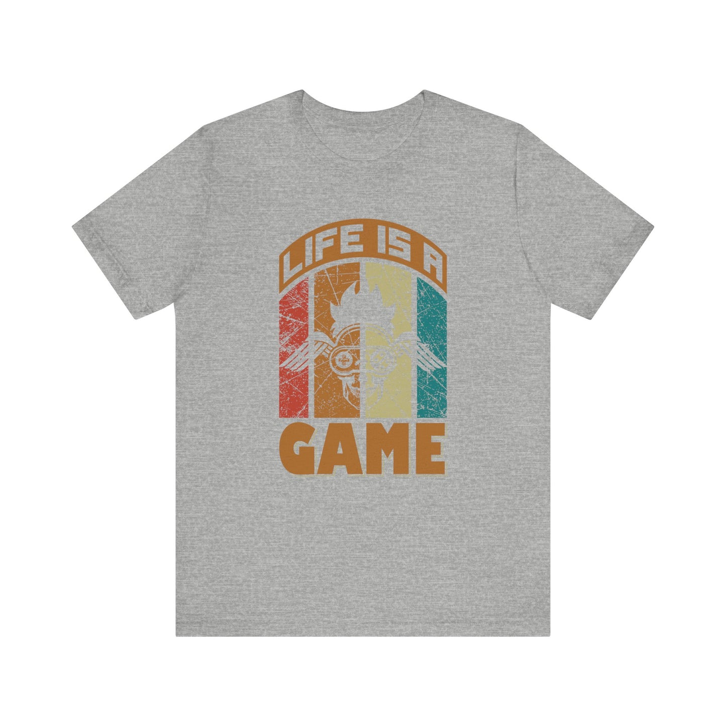 Life Is a Game T-shirt, Game Lover Tshirt, Gaming Shirt, Unisex Shirt, Crewneck Shirt, Short Sleeve Tee, Gift for Him, Gift for Her