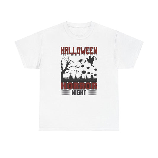 Halloween Horror Night T-Shirt - Spooky Season Apparel