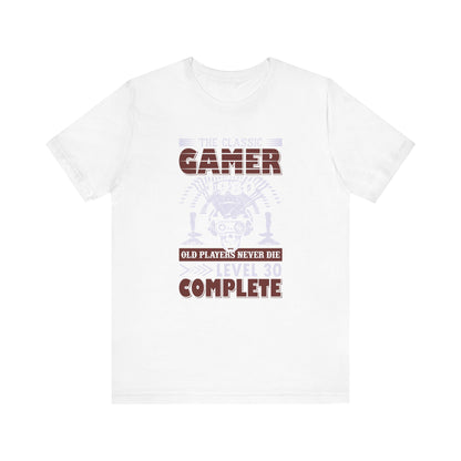 The Classic Gamer 1980 T-shirt, Gaming Tshirt, Game Lover Shirt, Classic Unisex Shirt, Crewneck Shirt, Short Sleeve Tee, Gift for Him