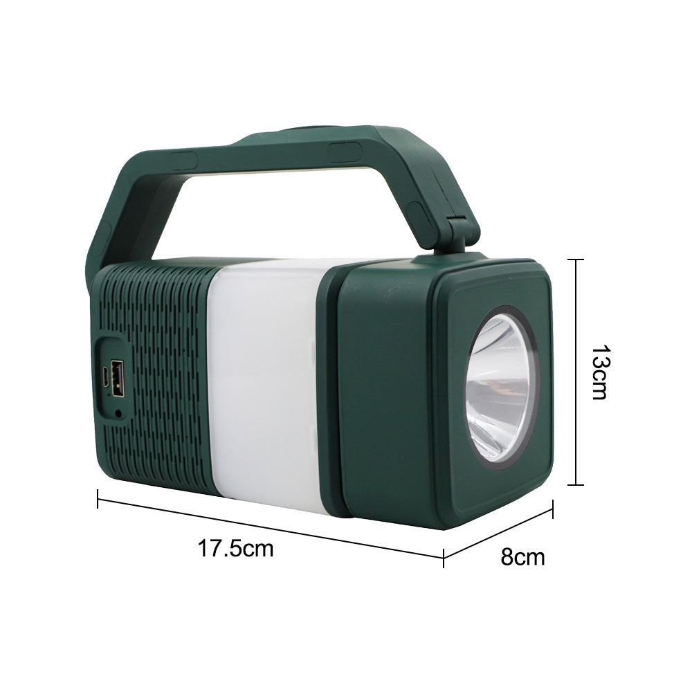 USB Led Camping Night Lights Bluetooth-compatible Portable Speaker