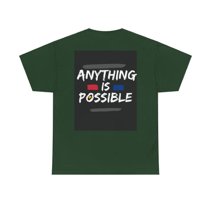 Believe in Yourself, Anything is Possible, Motivational Shirt, Inspirational Tee, Empowering Apparel.