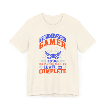 The Classic Gamer 1998 T-shirt, Gameboy Tshirt, Game Lover Shirt, Gaming Unisex Shirt, Crewneck Shirt, Short Sleeve Tee, Gift for Him