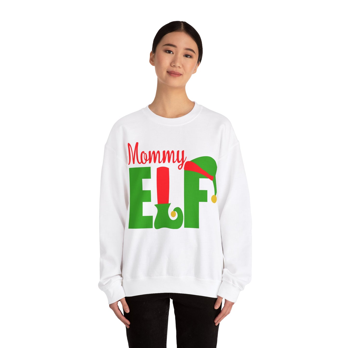 Mommy Elf Christmas Sweatshirt