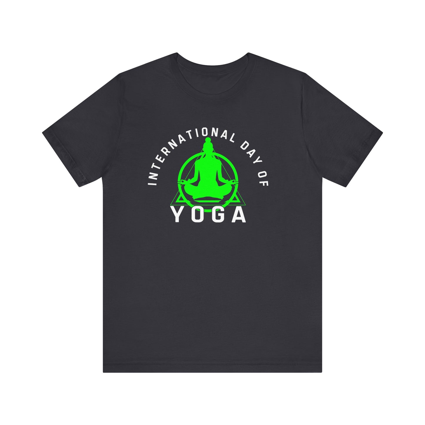 International Day Of Yoga T-shirt, Yoga Tshirt, Meditation Shirt, Unisex Shirt, Crewneck Shirt, Short Sleeve Tee, Gift for Him, Gift for Her