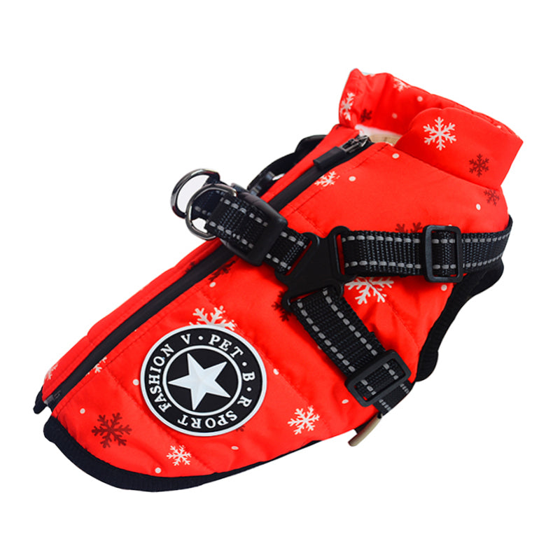 Waterproof Dog Harness Jacket