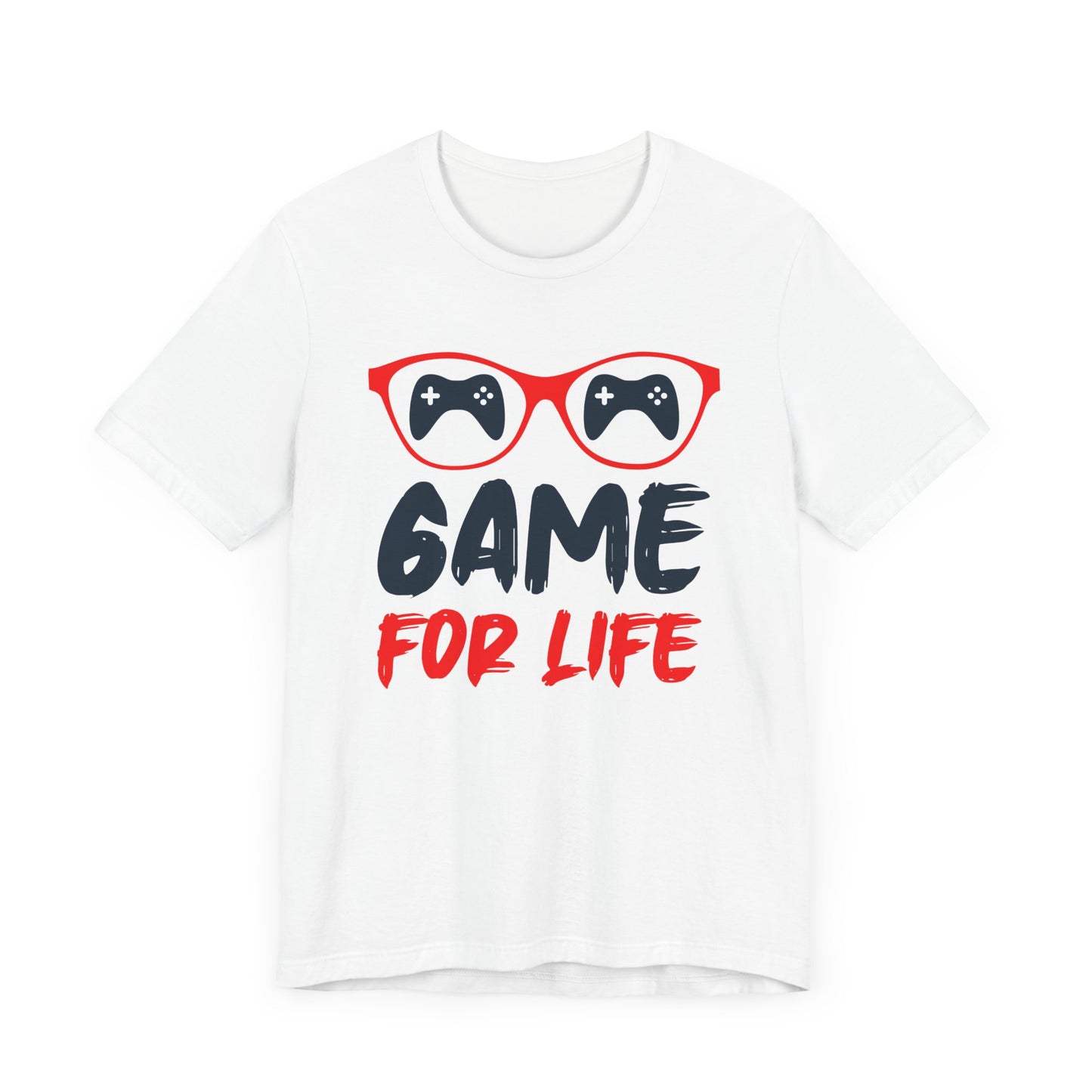 Game For Life T-shirt, Gameboy Tshirt, Gamer Shirt, Game Lover Unisex Shirt, Sunglasses Crewneck Shirt, Short Sleeve Tee, Gift for Him