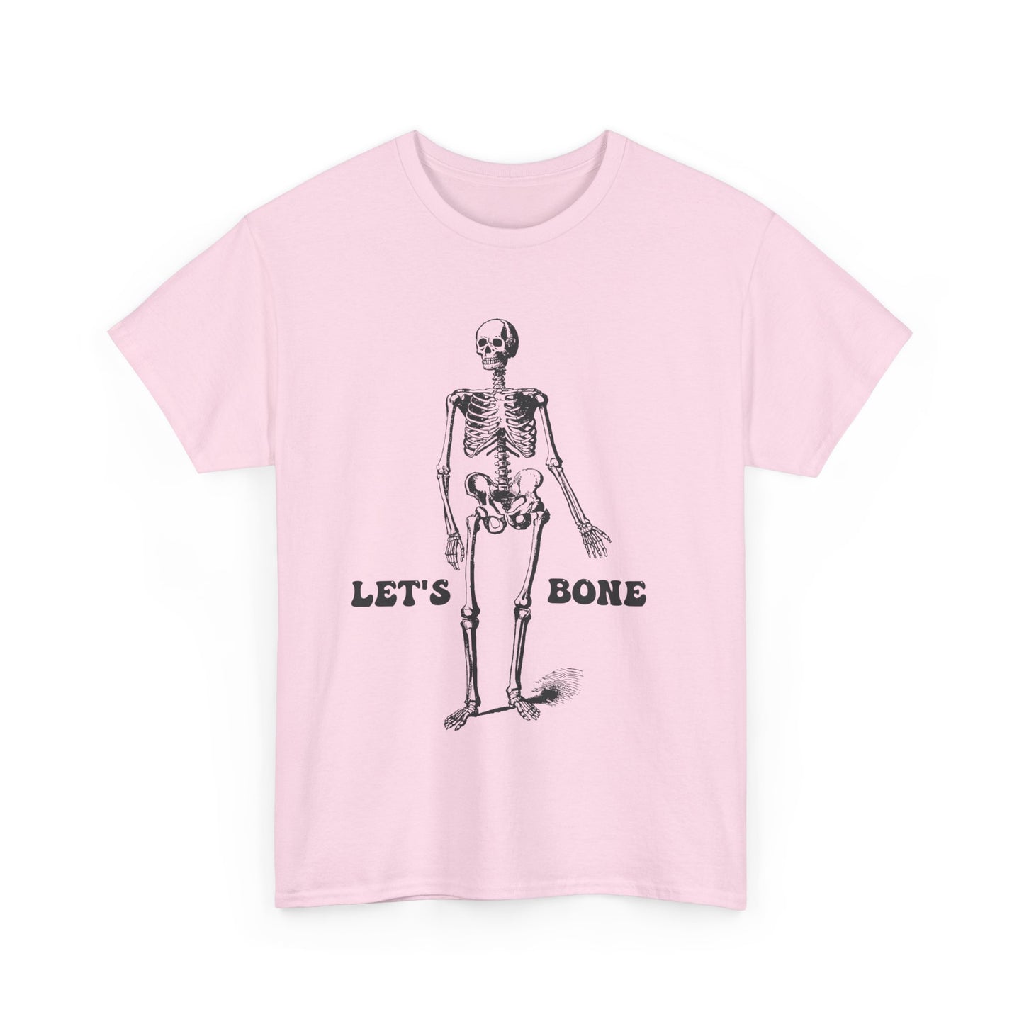 Let's Bone Halloween Skeleton T-Shirt - Funny Halloween Tee