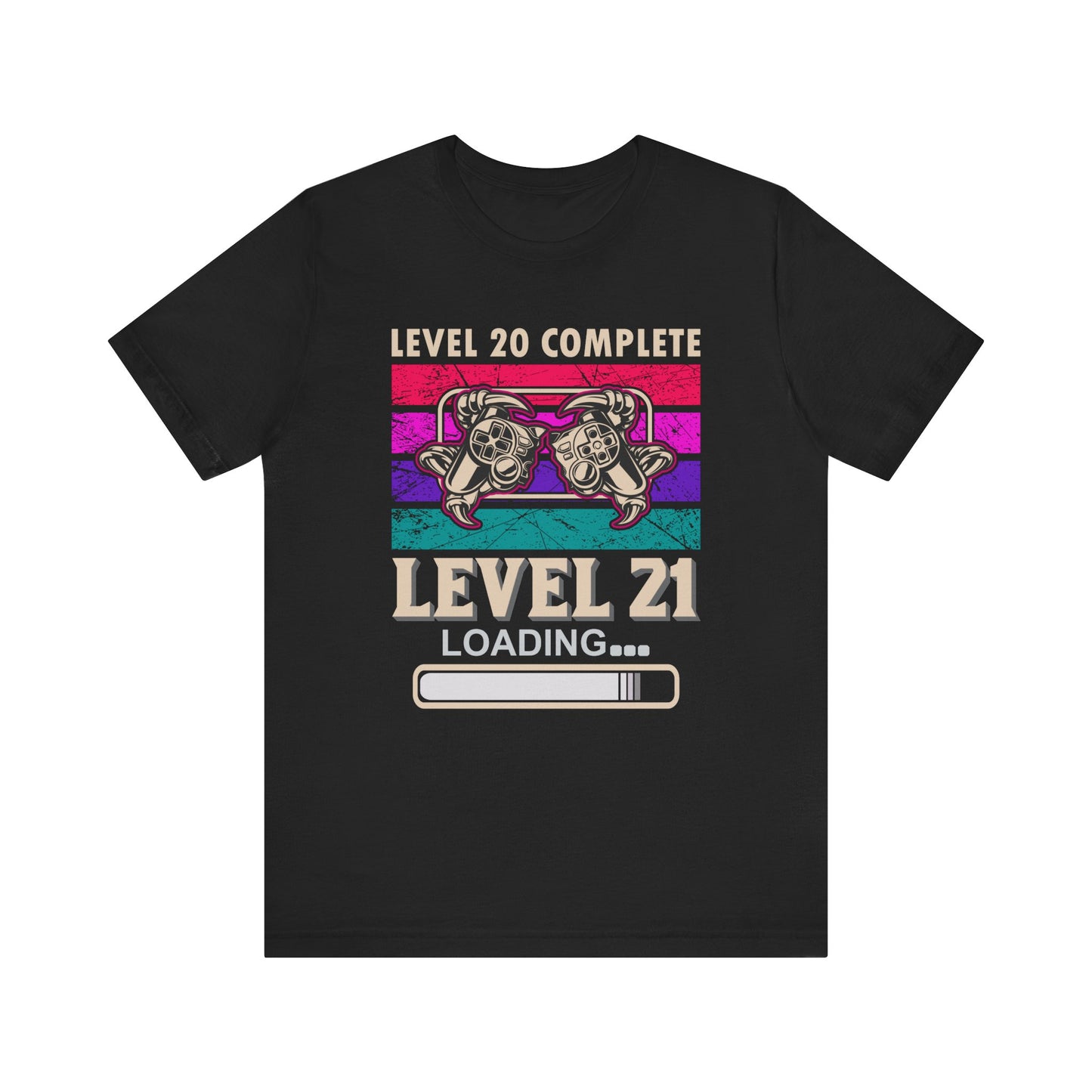 Level 20 Complete T-shirt, Gameboy Tshirt, Gamer Shirt, Game Unisex Shirt, Game Player Crewneck Shirt, Short Sleeve Tee, Gift for Him