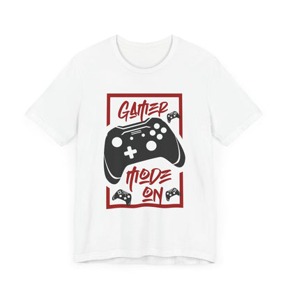 Gamer Mode On T-shirt, Gaming Tshirt, Game Lover Shirt, Gameboy Unisex Shirt, Crewneck Shirt, Short Sleeve Tee, Gift for Him, Gift for Her