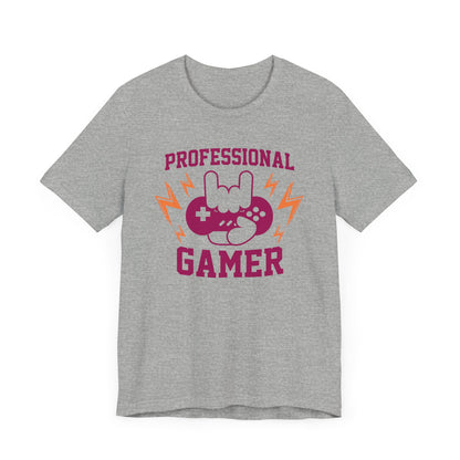 Professional Gamer T-shirt, Gameboy Tshirt, Game Lover Shirt, Gaming Unisex Shirt, Game Crewneck Shirt, Short Sleeve Tee, Gift for Him