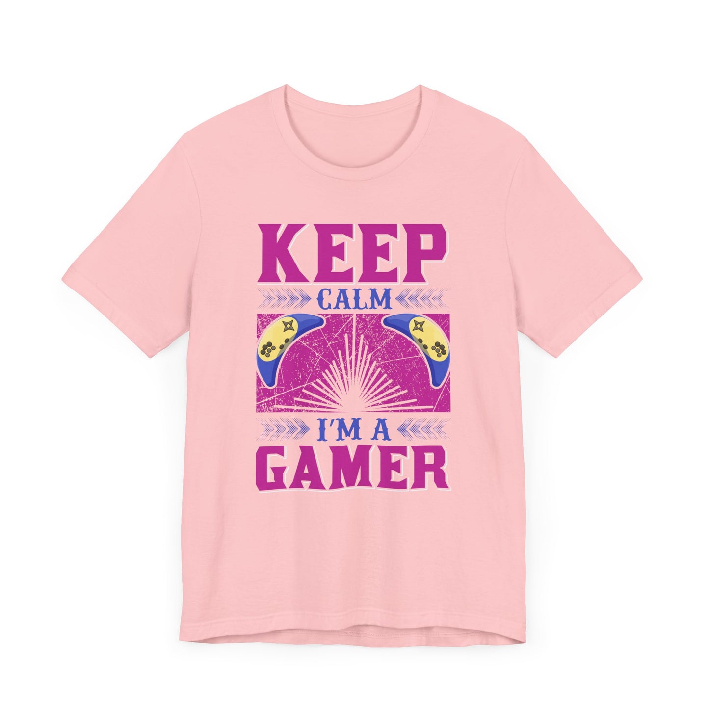 Keep Calm I'm A Gamer T-shirt, Gaming Tshirt, Game Lover Shirt, Unisex Shirt, Crewneck Shirt, Short Sleeve Tee, Gift for Him, Gift for Her