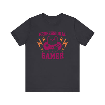 Professional Gamer T-shirt, Gameboy Tshirt, Game Lover Shirt, Gaming Unisex Shirt, Game Crewneck Shirt, Short Sleeve Tee, Gift for Him