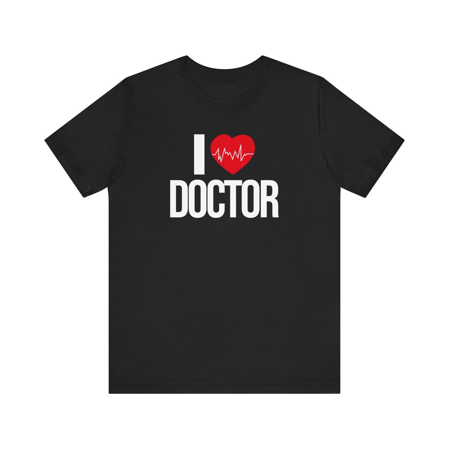 I Love Doctor T-shirt, Doctor Tshirt, Heart Shirt, Hospital Unisex Shirt, Crewneck Shirt, Short Sleeve Tee, Gift for Him, Gift for Her