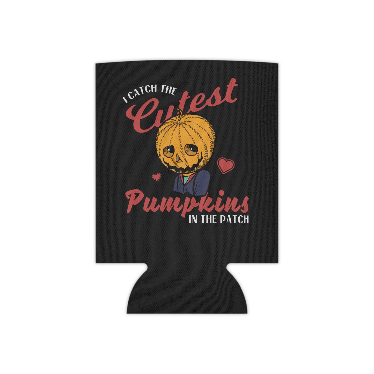 Catching the Cutest Pumpkins Can Cooler