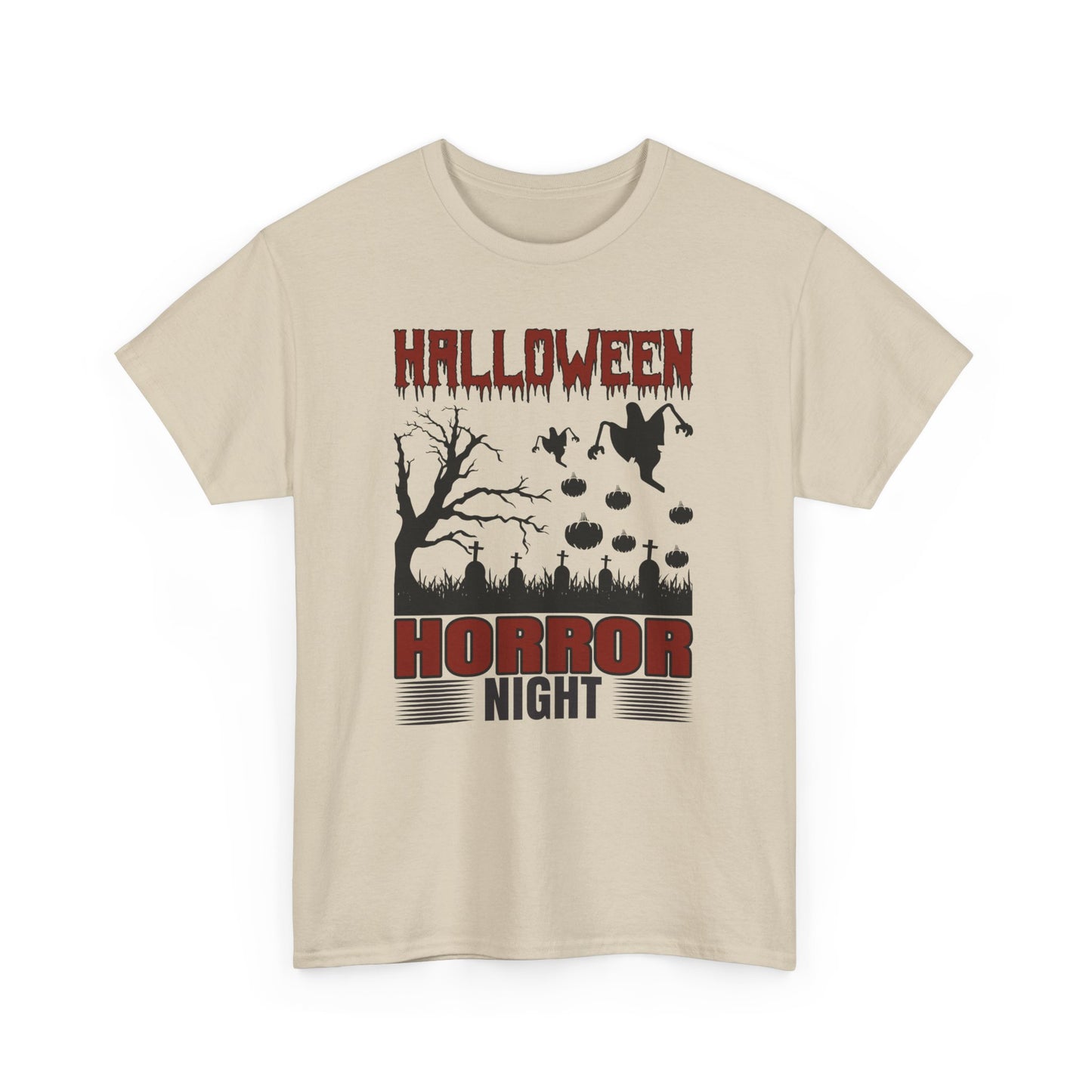 Halloween Horror Night T-Shirt - Spooky Season Apparel