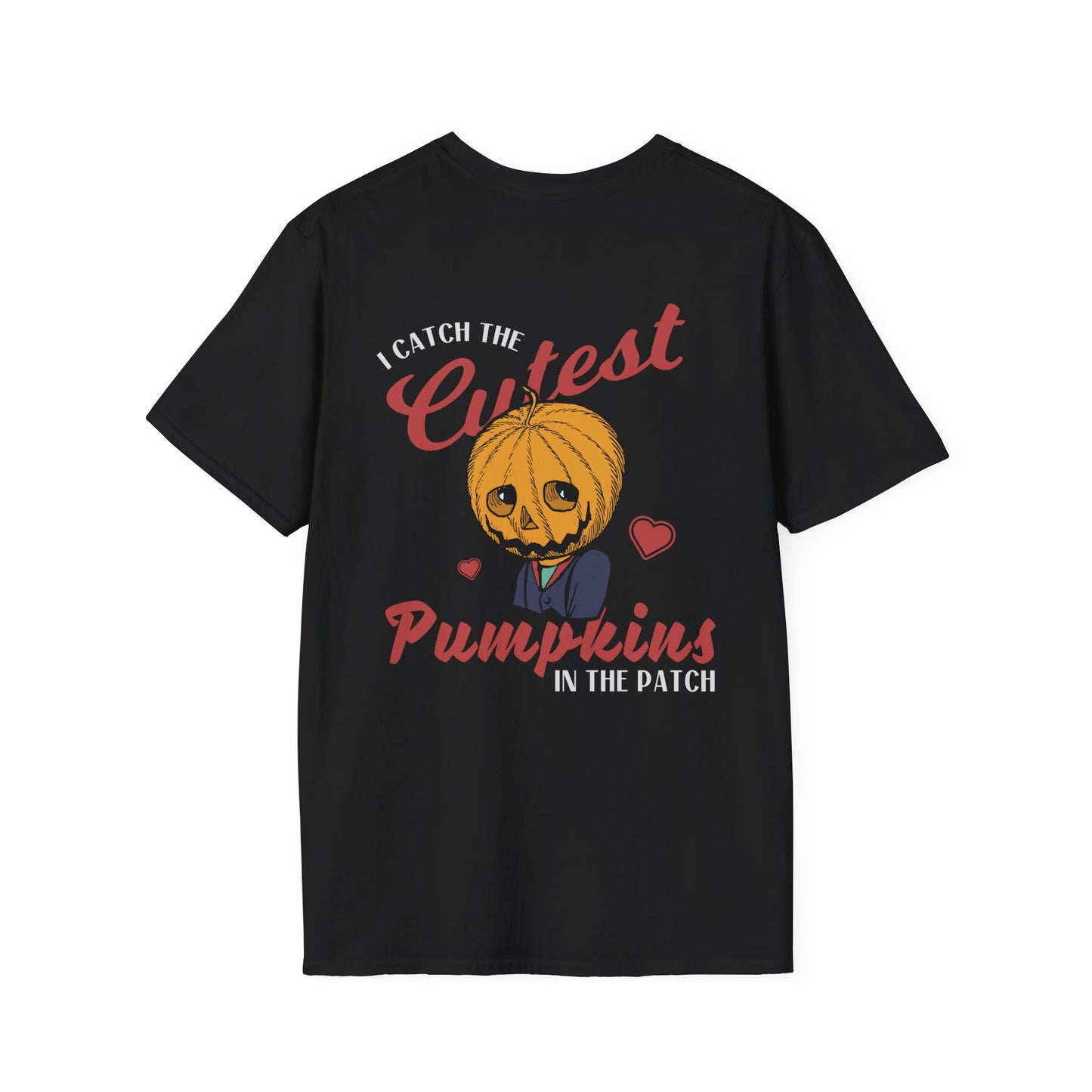 Catch the Cutest Pumpkins T-Shirt - Adorable Pumpkin Patch Tee - Fall Harvest Shirt