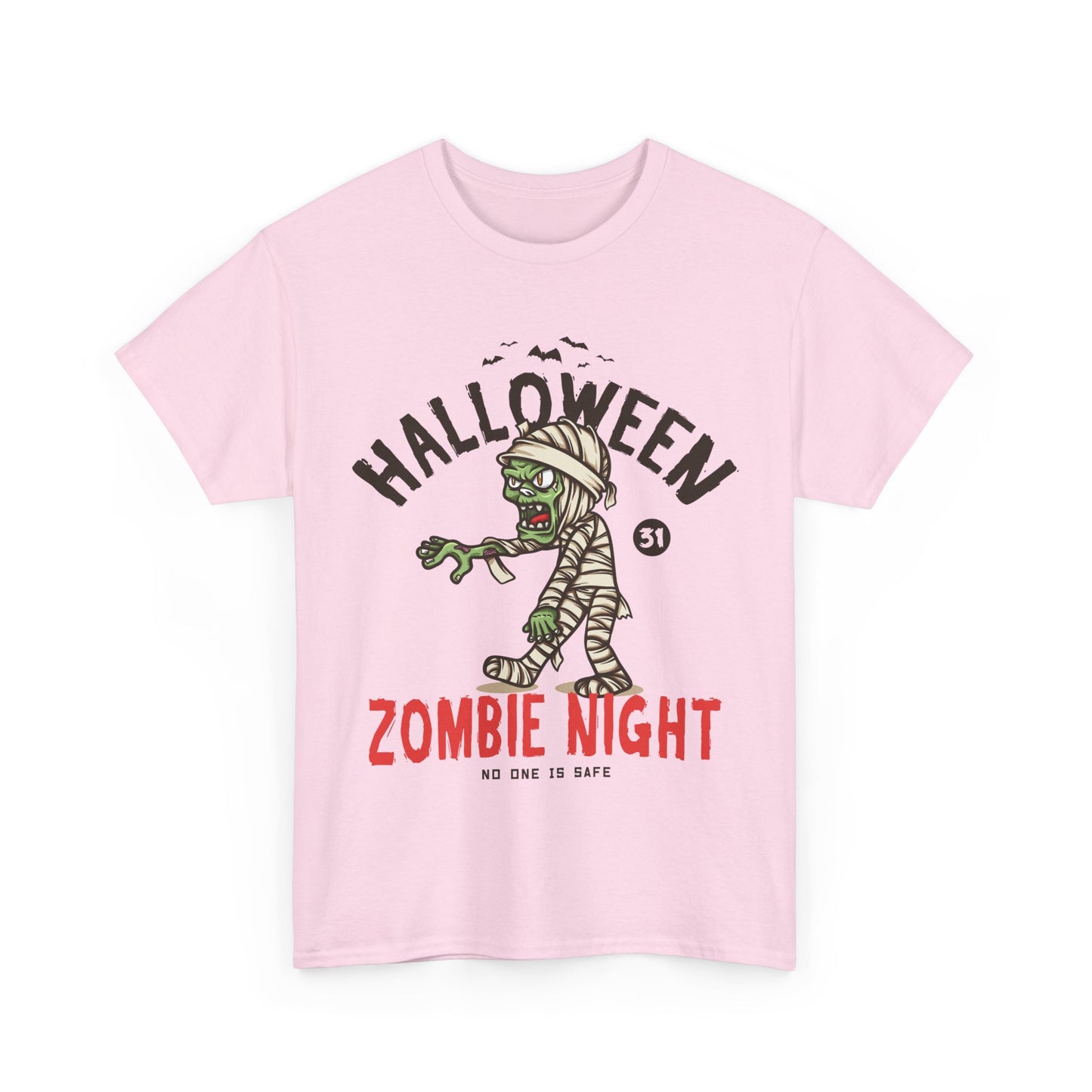 Halloween Zombie Night T-shirt - Spooky Undead Tee - Creepy Horror Shirt