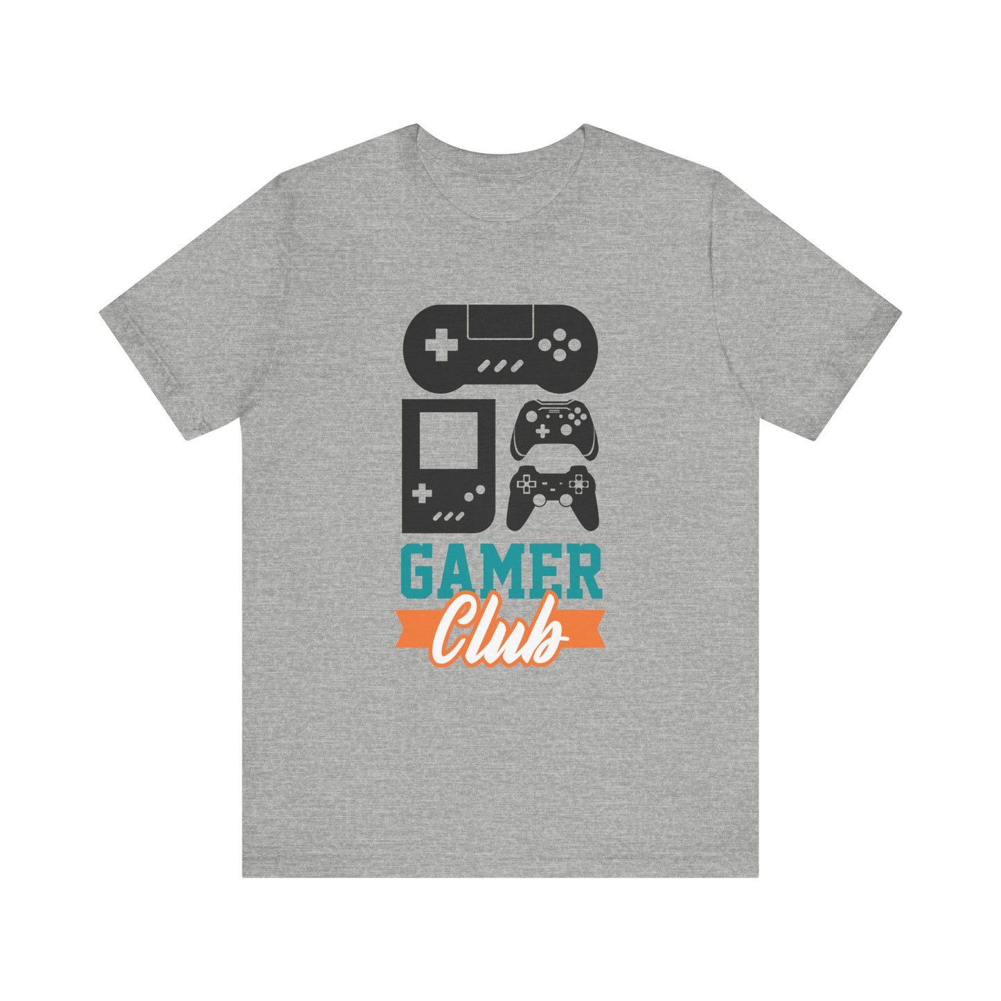 Gamer Club T-shirt, Game Club Tshirt, Gaming Shirt, Gameboy Unisex Shirt, Crewneck Shirt, Short Sleeve Tee, Gift for Him