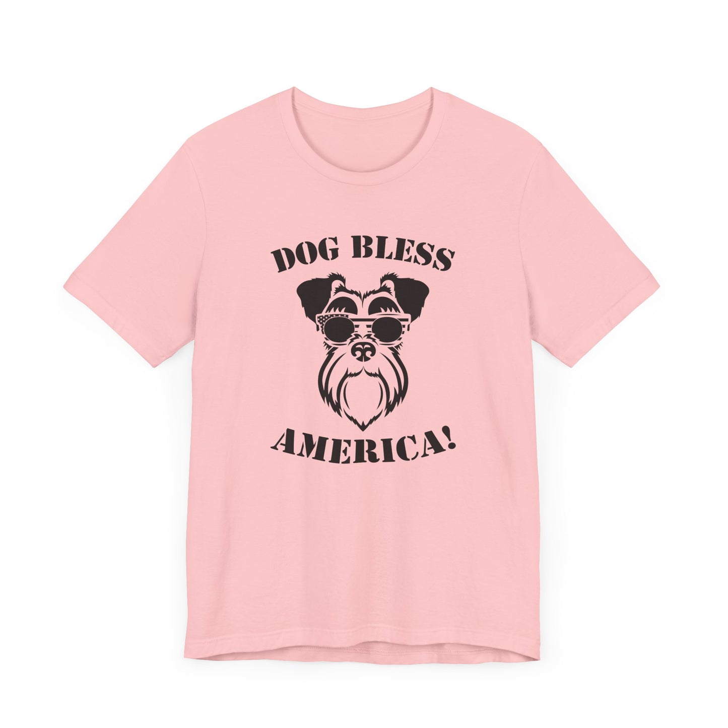 Dog Bless America T-shirt, Dog Lover Tshirt, Animal Shirt, Pet Unisex Shirt, Crewneck Shirt, Short Sleeve Tee, Gift for Him, Gift for Her