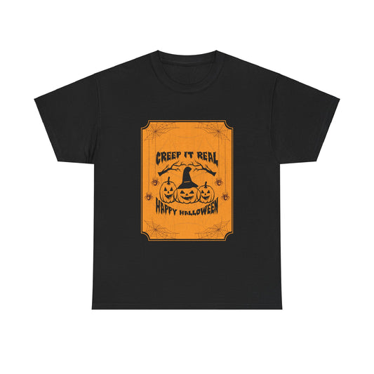 Creep It Real Halloween T-Shirt - Spooky Costume Tee