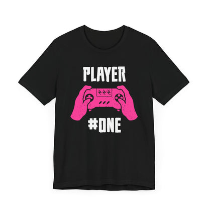 Player # 1 T-shirt, Player Tshirt, Gameboy Shirt, Game Lover Unisex Shirt, Crewneck Shirt, Short Sleeve Tee, Gift for Him, Gift for Her